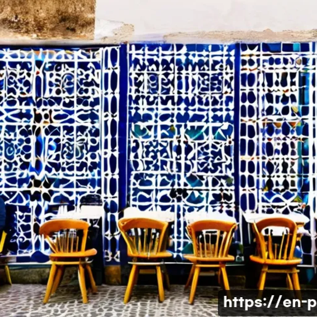 포르투갈어와 유럽 연합 - **Portuguese Lifestyle at a Tasca:** A sunny, bustling outdoor scene at a traditional Portuguese "ta...